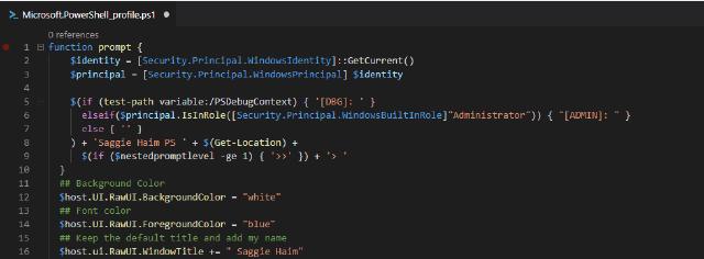 Creating Powershell Profile Creating Powershell Profile