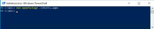 Add-AppxPackage
