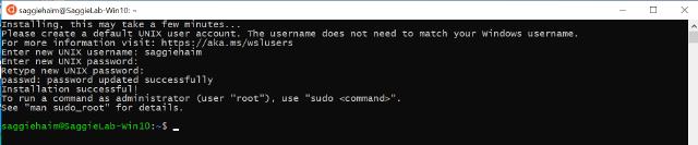 Setting up initial configuration Setting up initial configuration