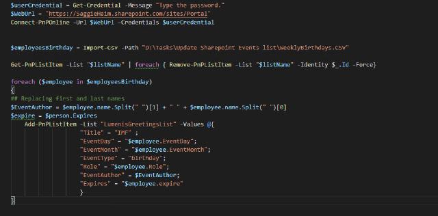 Updating Sharepoint Online List With Powershell the Easy Way Updating Sharepoint Online List With Powershell the Easy Way
